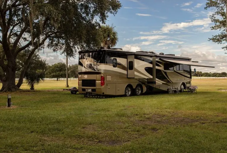 Camping with an RV