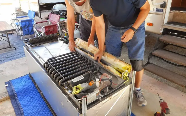 Repairing RV Refrigerator
