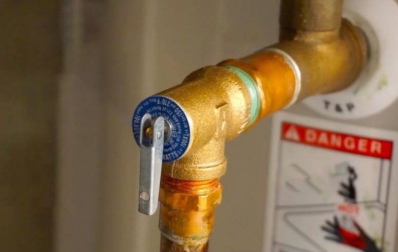 Water Heater Pressure Valve