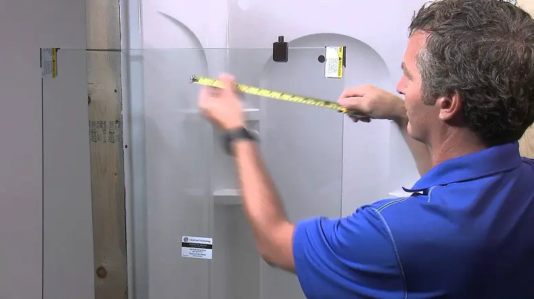 Measuring Glass Shower Doors