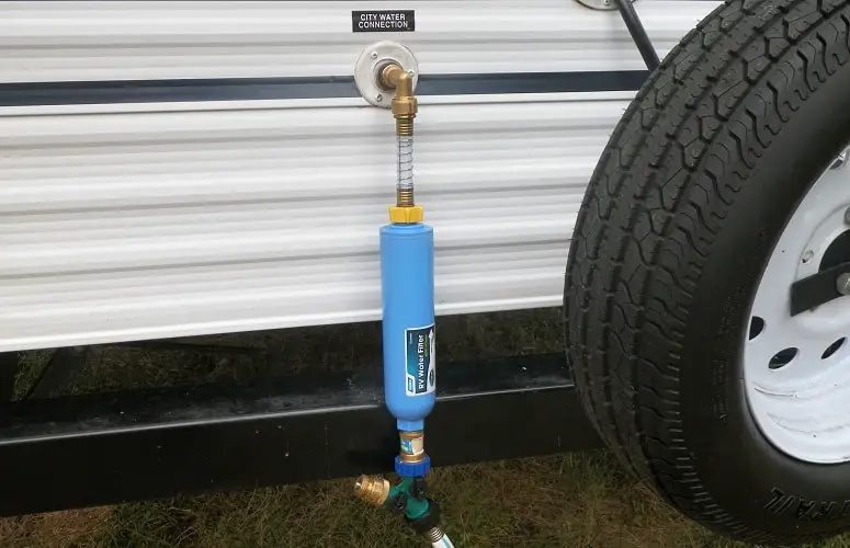 Connected RV Water Filter