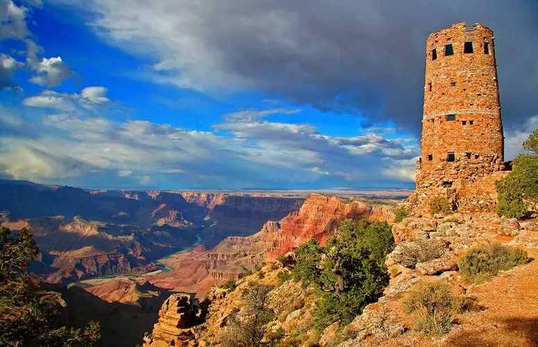 Watchtower At Desert View