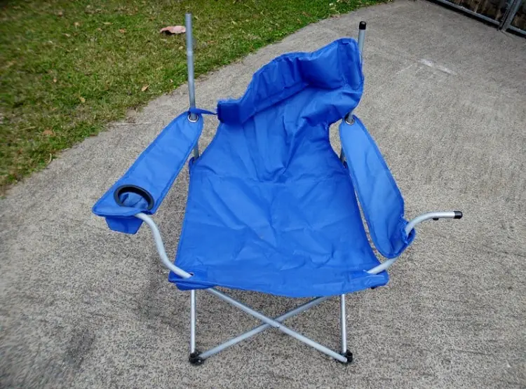 repairing broken camping chair