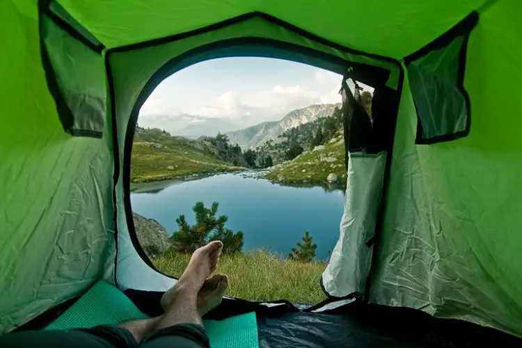 Camping Tent Vestibule area