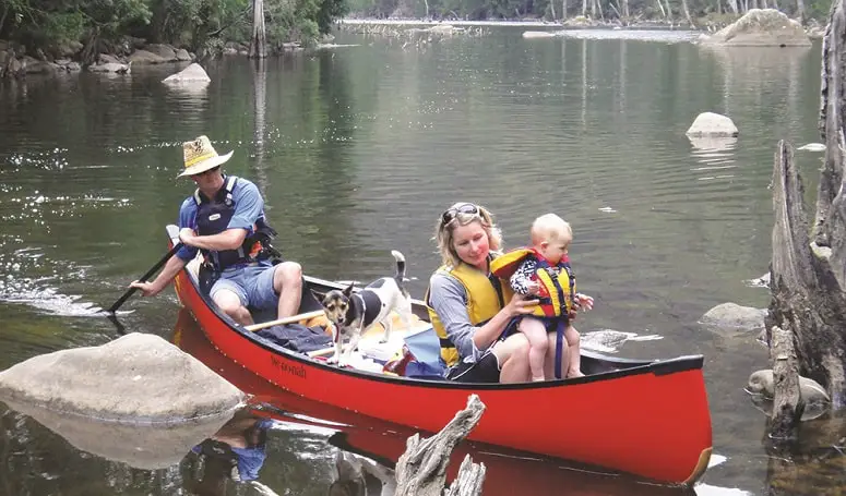 Family Canoeing
