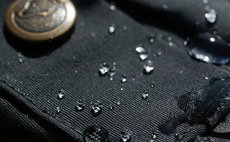 Raindrops On Waterproof Jacket