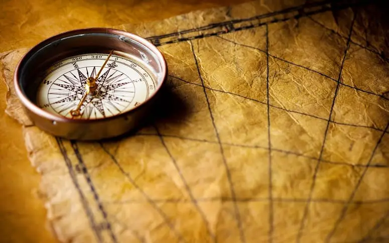 Compass And Map
