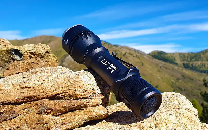 Tactical flashlight for camping