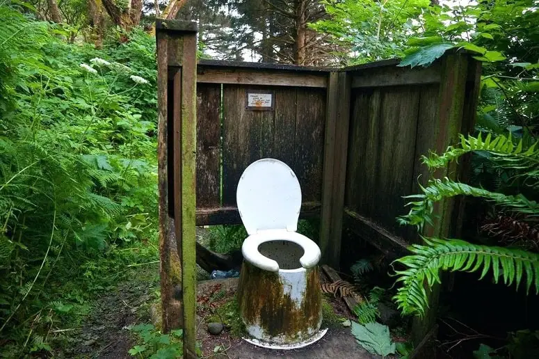 Camping Toilet Area