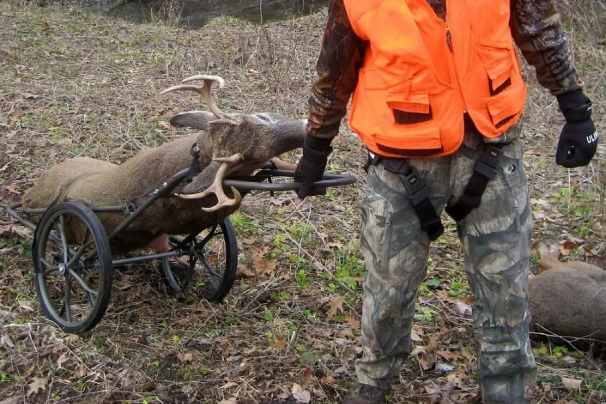 Deer Hunting Game Sled Gear Hauler Big Game Cart Slayer Sleigher Magnum 