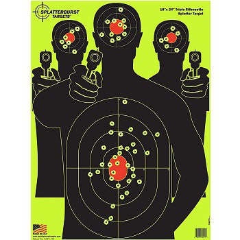 Shooting Targets Reactive Splatter Range Paper Target for Training Multi Style 