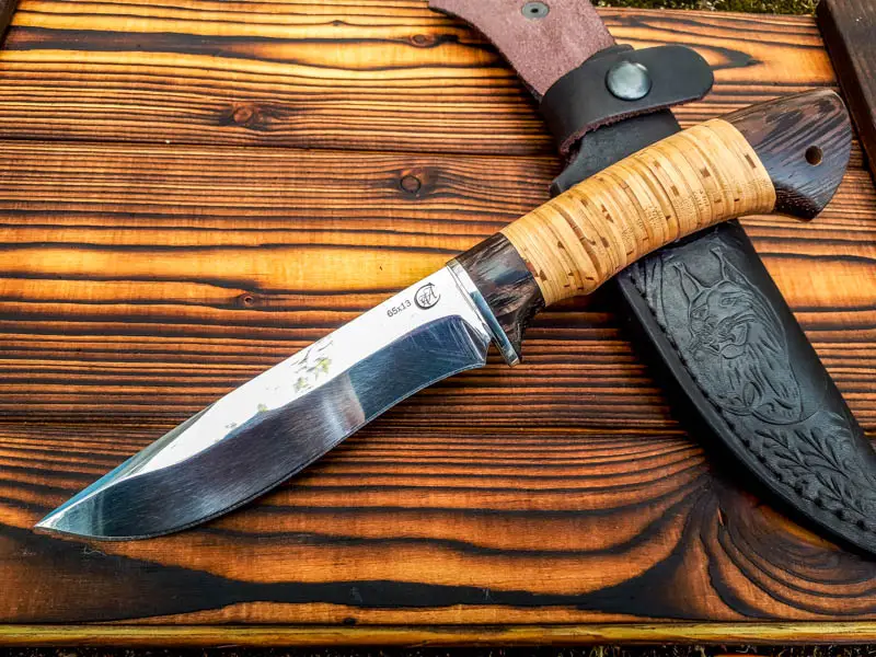 stainless steel is good for a hunting knife