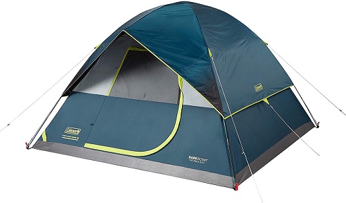 6-Person Dark Room Dome Camping Tent