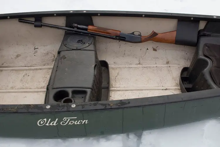 gun holder on boat