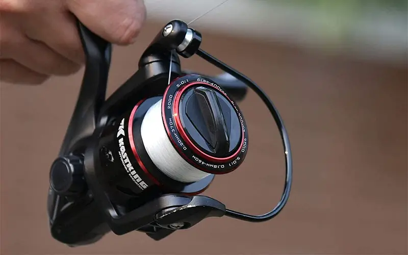 Advantages of open face spinning reels