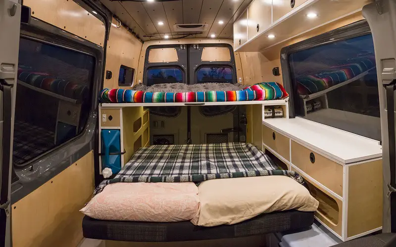 Campervan bed ideas