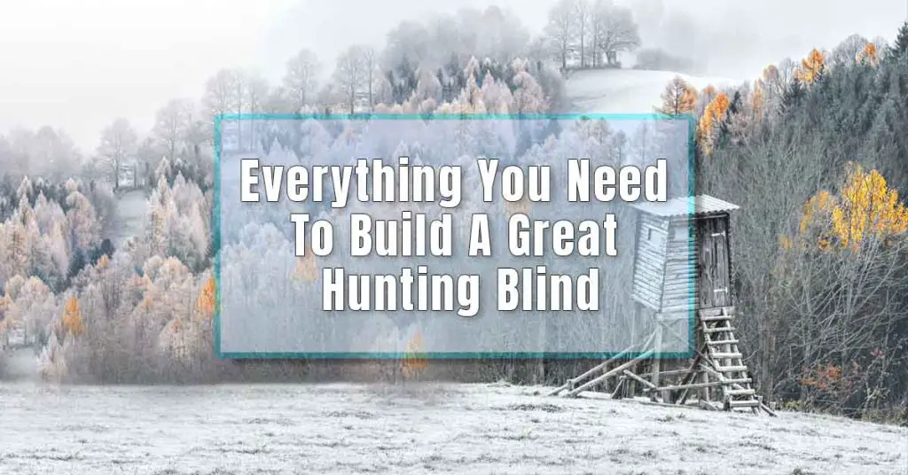 hunting blind