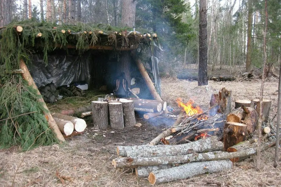 Primitive Camping Simplicity