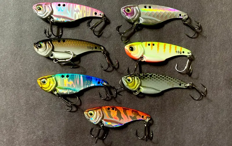Blade baits colors
