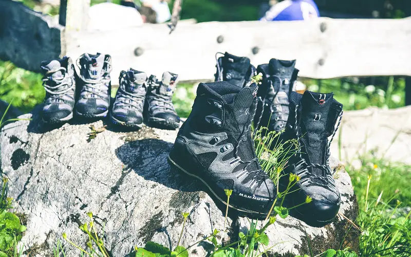 Hiking boots and hiking shoes comparison