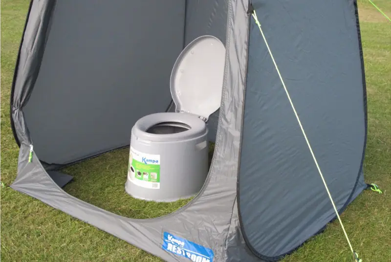 Camping toilet ease of use