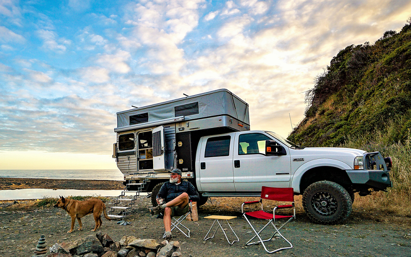 RVing with pop up camper